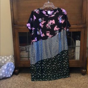 Anthropologie silk dress